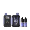 5 Packs de Lyco Mini Box 80K 1000mAh 2% - Blue Razz Cherry