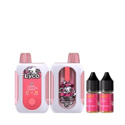 5 Packs de Lyco Mini Box 80K 1000mAh 2% - Dragon Fruit
