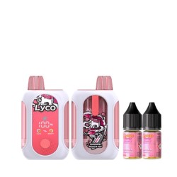 5 Packs de Lyco Mini Box 80K 1000mAh 2% - Summer Peach Ice
