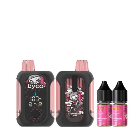 5 Packs de Lyco Mini Box 80K 1000mAh 2% - Strawberry Kiwi