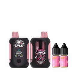 5 Packs de Lyco Mini Box 80K 1000mAh 2% - Blackberry Dragon Fruit