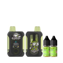 5 Packs de Lyco Mini Box 80K 1000mAh 2% - Dragon Fruit Raspberry Lime