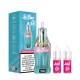 5 Packs de LeBar Starter Kit 40K 20ml 2% - Pastèque Mangue Pêche