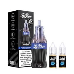 5 Packs de LeBar Starter Kit 40K 20ml 2% - Dragon Noir Glacé