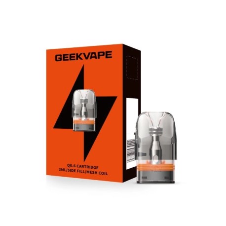 Cartouches Q Series New Version 0.6ohm 3ml (3pcs)