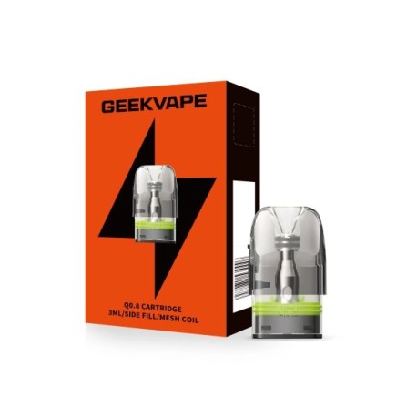 Cartouches Q Series New Version 0.8ohm 3ml (3pcs)