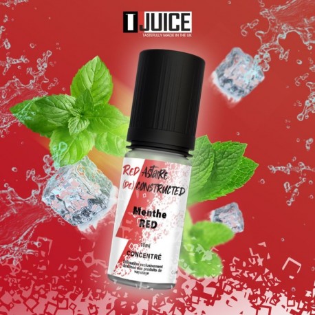 10x T-JUICE Concentré Menthe Red 10ML