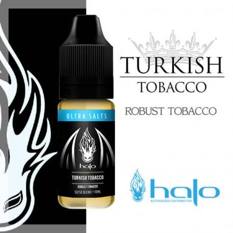 10x Halo Turkish Tobacco Ultra Nic Salts 10ML