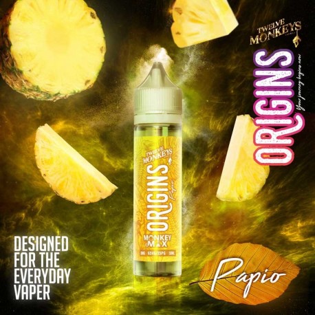 2x Twelve Monkeys Origins PAPIO 50ML