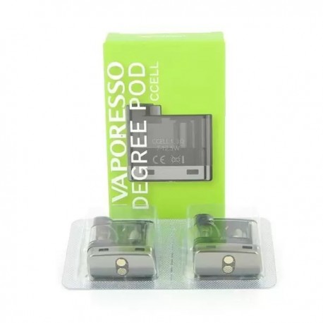 Cartouches VAPORESSO Degree 2ml CCELL 1.3Ω (2pcs)