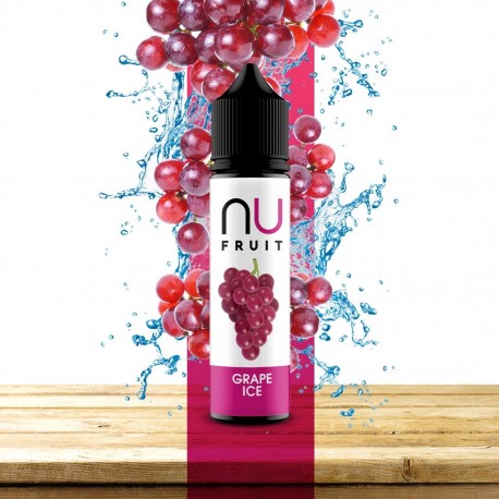 3x NU FRUIT Grape Ice 50ML