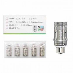 Résistances ELEAF ECML 0.75Ω (5pcs)