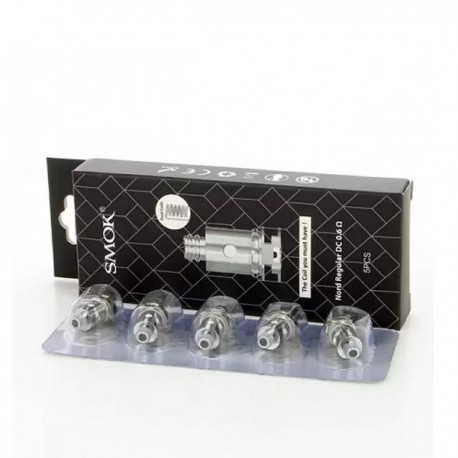 Résistances SMOKTECH Nord Regular DC 0.6Ω (5pcs)