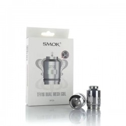 Résistances SMOKTECH Dual Mesh 0.15Ω pour Tank TFV16 Lite (3pcs)