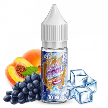 10x ICE COOL PÊCHE RAISIN 10ML