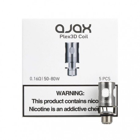Résistances INNOKIN Plex3D Ajax 0.16Ω (5pcs)